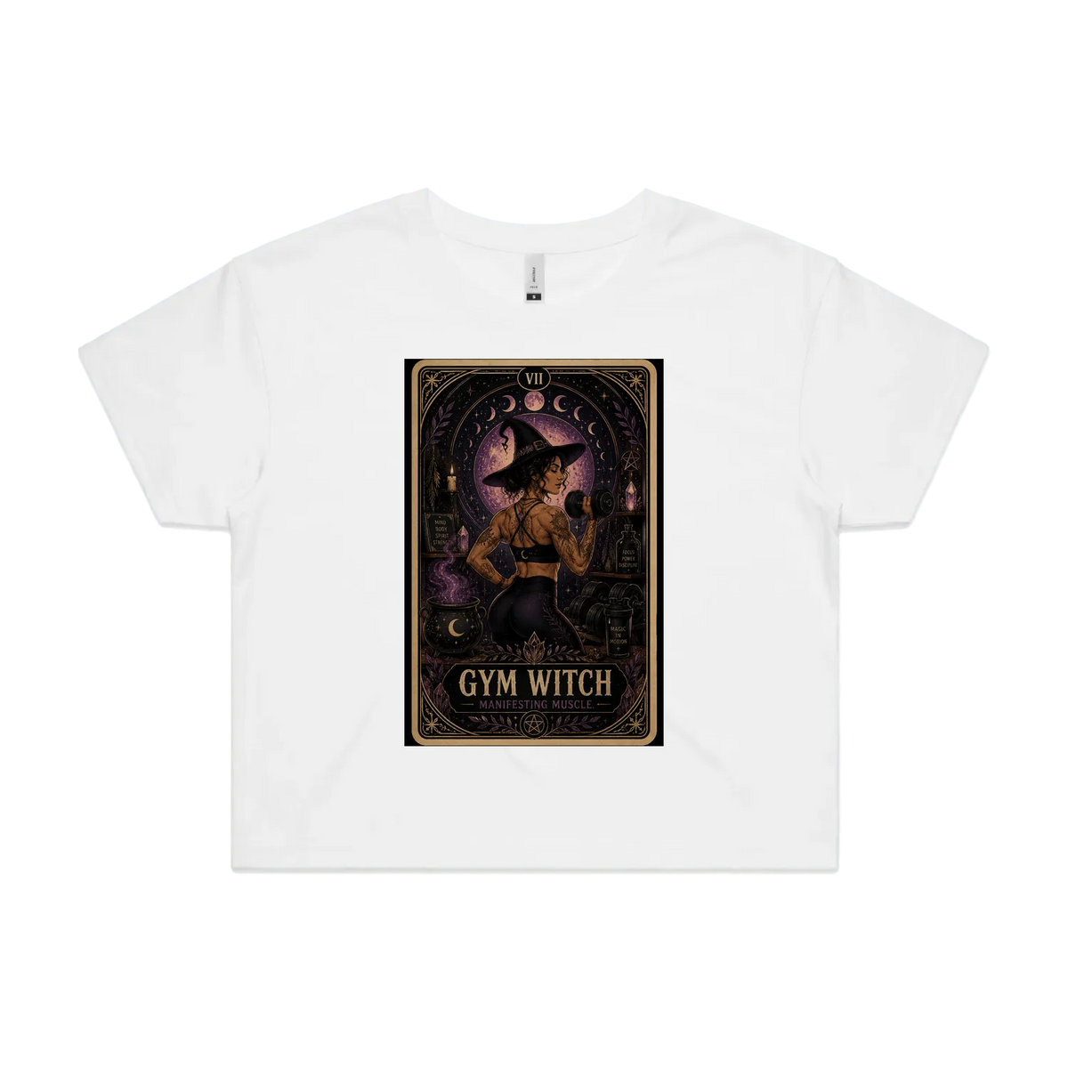 White front flat lay
